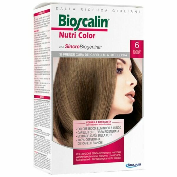BIOSCALIN NUTRI COLOR 6 BIONDO SCURO