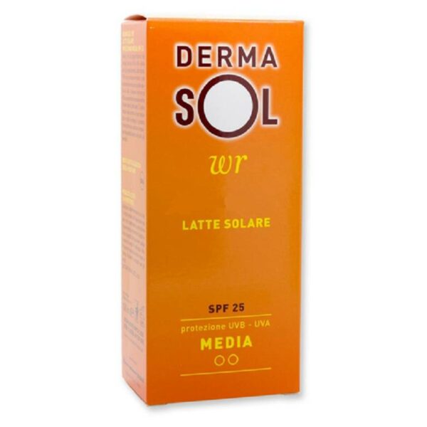DERMASOL WR LATTE SOLARE PROTEZIONE MEDIA SPF25