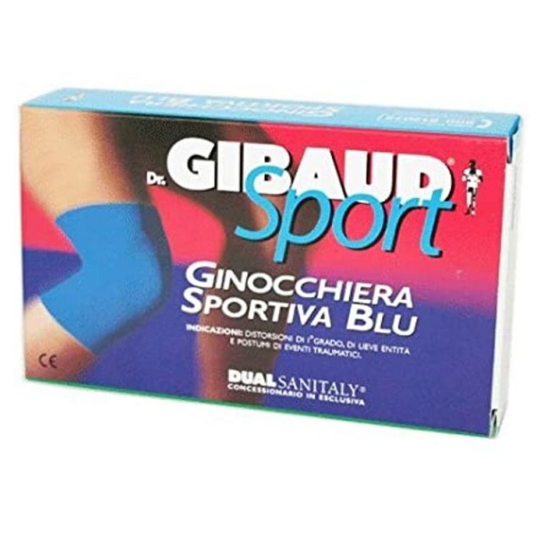 GIBAUDSPORT GINOCCHIO BLU TAGLIA 2