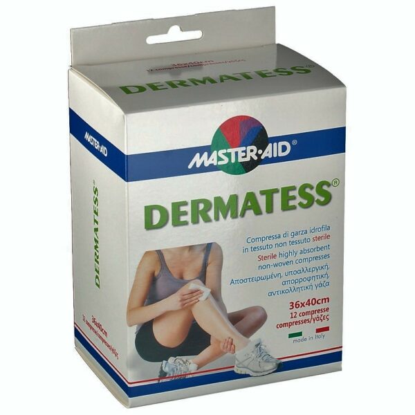 M-AID DERMATESS GARZA TESSUTO NON TESSUTO 36X40 12 PEZZI