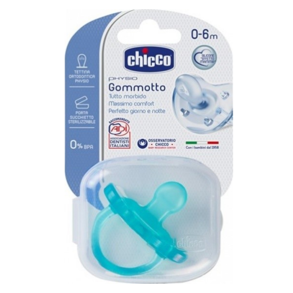 CHICCO PHYSIOFORMA GOMMOTTO BIMBO 0-6 AZZURRO E VERDE
