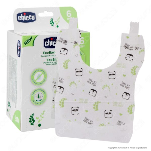 CHICCO BAVAGLINI USA E GETTA 6+ 36 PEZZI
