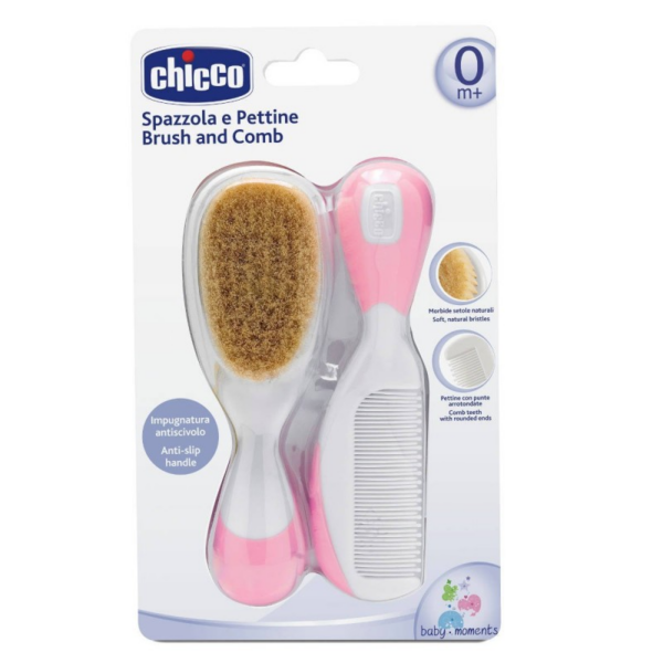 CHICCO SPAZZOLA E PETTINE FEMMINA