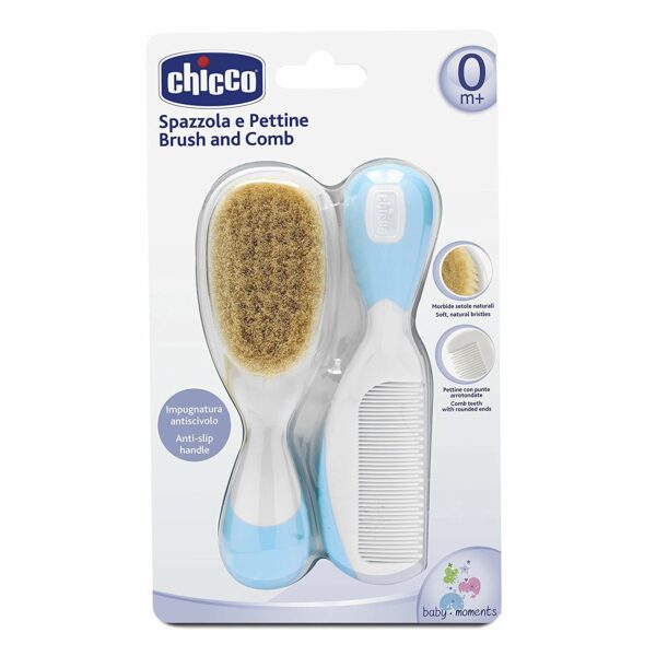 CHICCO SPAZZOLA E PETTINE MASCHIO