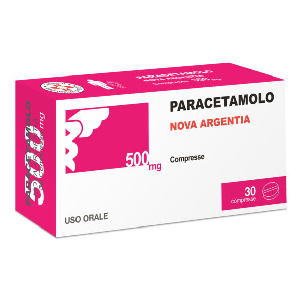NOVA ARGENTIA PARACETAMOLO USO ORALE 500MG 30 COMPRESSE