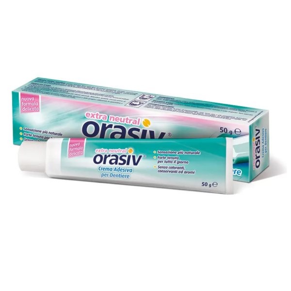 ORASIV EXTRA NEUTRAL CREMA ADESIVA PER DENTIERE 50G