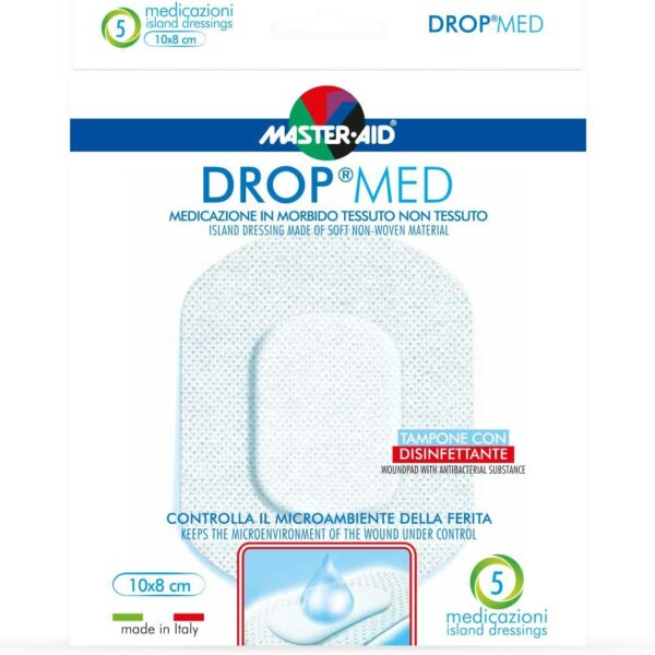 M-AID DROP-MED MEDICAZIONE TESSUTO NON TESSUTO 10X8