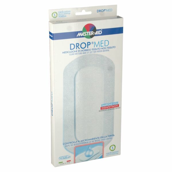 M-AID DROP-MED MEDICAZIONE TESSUTO NON TESSUTO 10,5X20