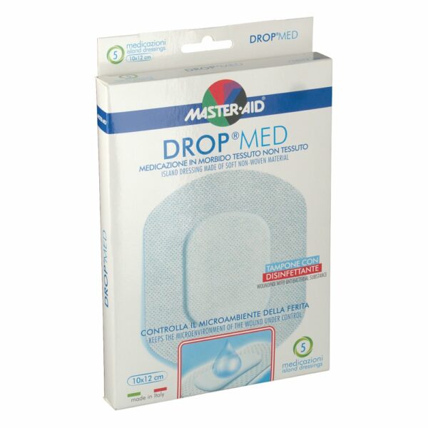 M-AID DROP-MED MEDICAZIONE TESSUTO NON TESSUTO 10X12