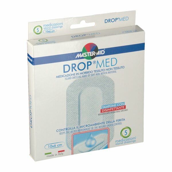 M-AID DROP-MED MEDICAZIONE TESSUTO NON TESSUTO 10X6