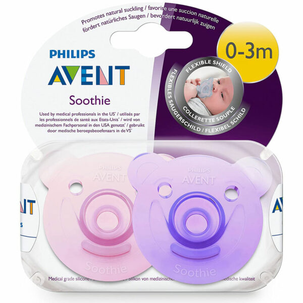 AVENT SUCCHIETTO SOOTHIE 0-3 FEMMINA DOPPIO