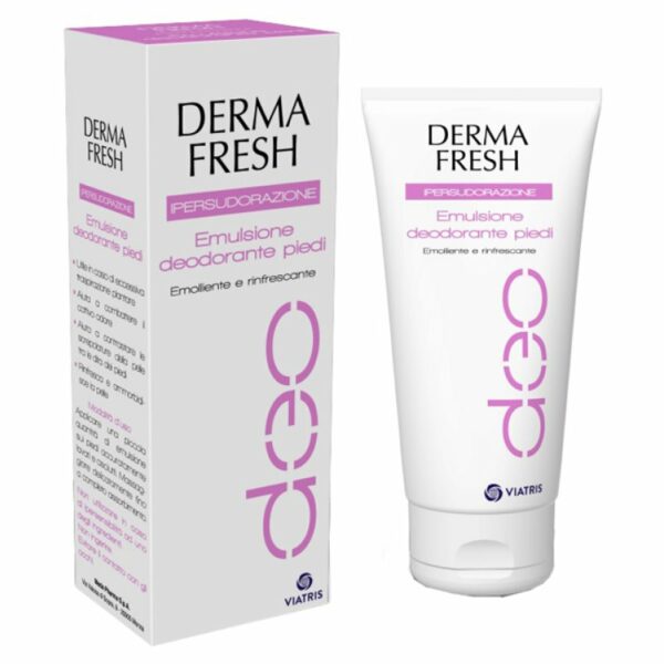 DERMAFRESH IPERSUDORAZIONE EMULSIONE DEODORANTE PIEDI 100ML