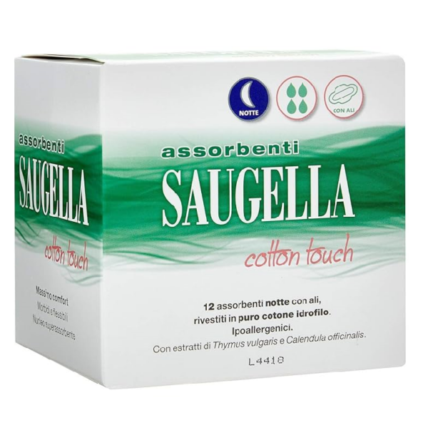 SAUGELLA ASSORBENTI NOTTE 12 PEZZI