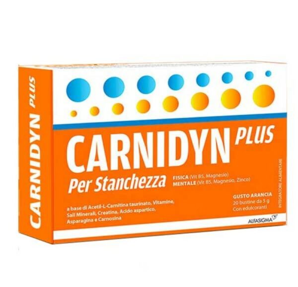 CARNIDYN PLUS GUSTO ARANCIA 20 BUSTINE