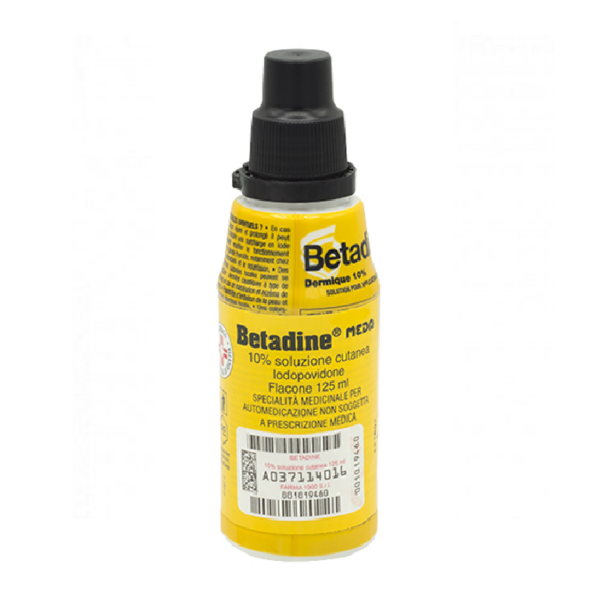 BETADINE 10% SOLUZIONE CUTANEA FLACONE DA 125ML