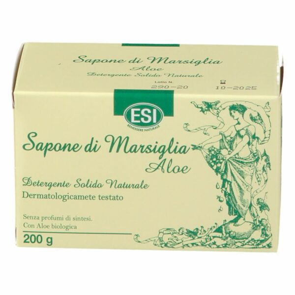ESI SAPONE DI MARSIGLIA CON ALOE BIOLOGICA 200G