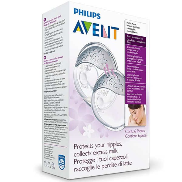 AVENT CONCHIGLIE RACCOGLI LATTE 6 PEZZI