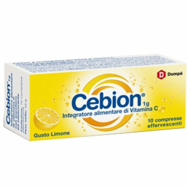 CEBION 1G INTEGRATORE ALIMENTARE GUSTO LIMONE 10 COMPRESSE