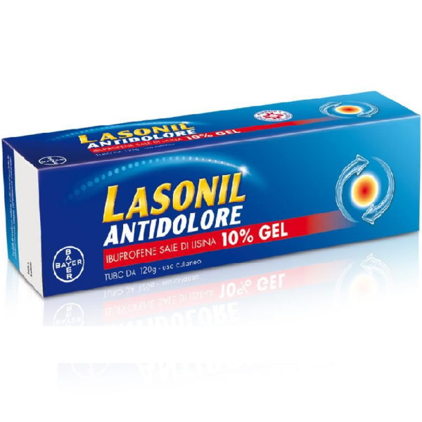 LASONIL ANTIDOLORE 10% GEL TUBO DA 120G