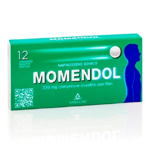 MOMENDOL 220MG 12 COMPRESSE RIVESTITE CON FILM