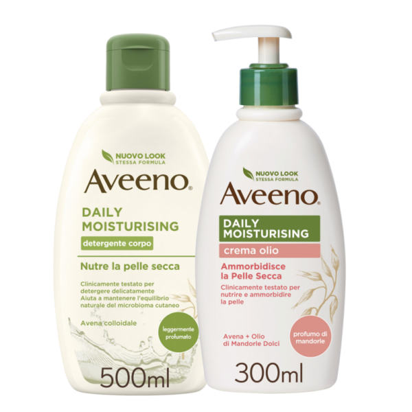 AVEENO BAGNO DOCCIA 500ML+CREAMY OIL 300ML