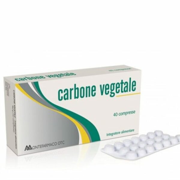 CARBONE VEGETALE 40 COMPRESSE