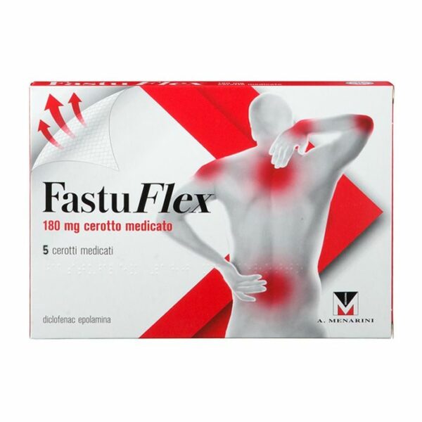 FASTUFLEX 180MG 5 CEROTTI MEDICATI