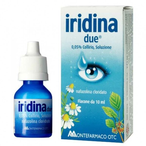 IRIDINA DUE COLLIRIO 0,5MG/ML 10ML