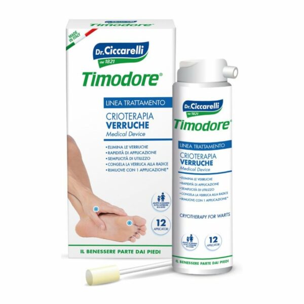 TIMODORE CRIOTERAPIA VERRUCHE 12 APPLICATORI 75ML