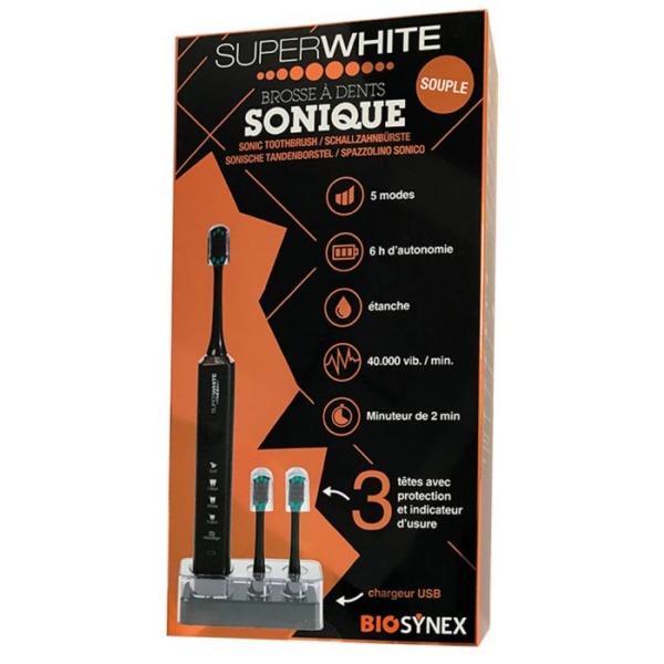 BIOSYNEX SUPERWHITE BLACK EDITION SPAZZOLINO SONICO