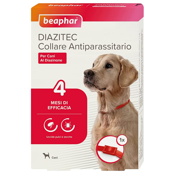 BEAPHAR DIAZITEC COLLARE ANTIPARASSITARIO PER CANI 1 PEZZO