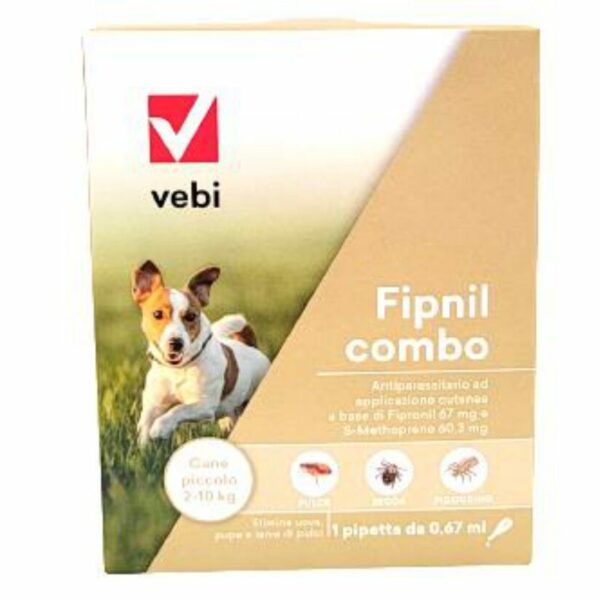 VEBI FIPNIL COMBO CANE PICCOLO 2-10KG 1 PIPETTA