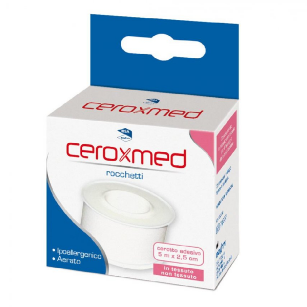 CEROXMED ROCCHETTO IN TESSUTO NON TESSUTO 5MX2,5CM