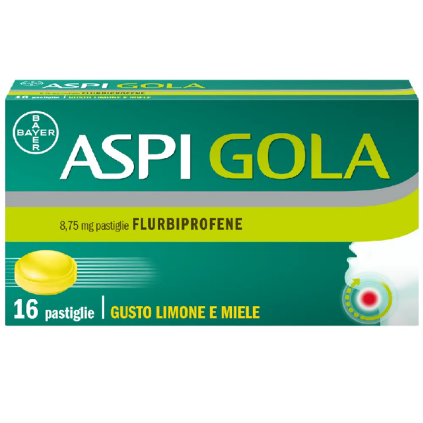 ASPI GOLA 16 PASTIGLIE LIMONE E MIELE