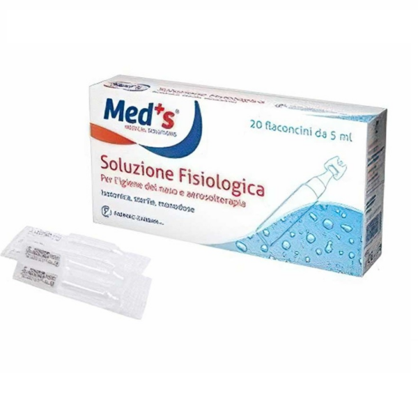 MED'S KIDS SOLUZIONE SALINA FISIOLOGICA 5ML 20 FLACONCINI
