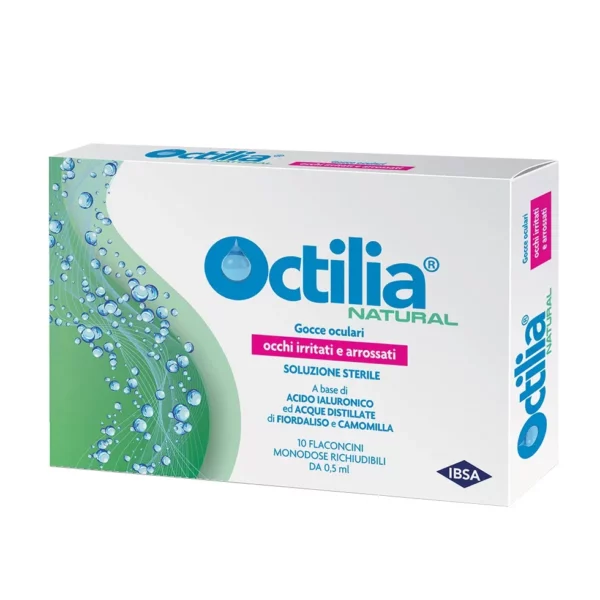 OCTILIA NATURAL PER OCCHI IRRITATI E ARROSSATI 10 FLACONCINI