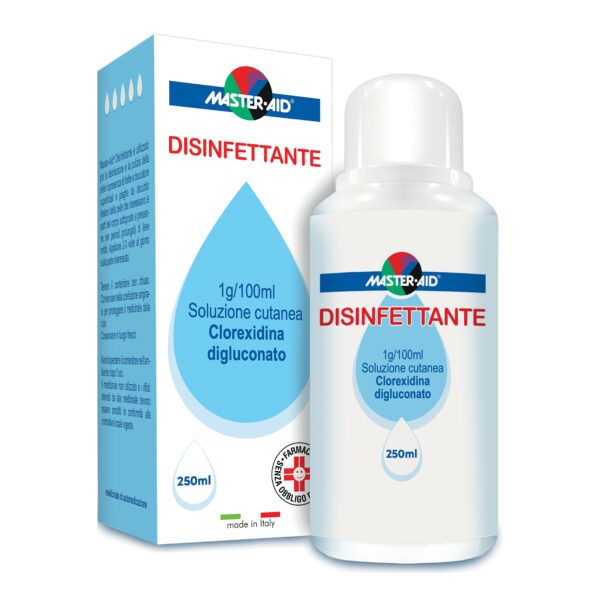 M-AID DISINFETTANTE 1G/100ML SOLUZIONE CUTANEA 250ML