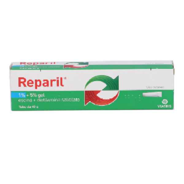 REPARIL 1%+5% GEL TUBO DA 40G