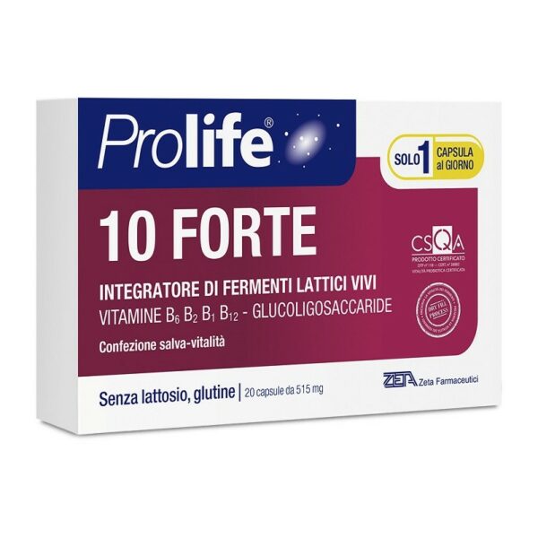 PROLIFE 10 FORTE 20 CAPSULE