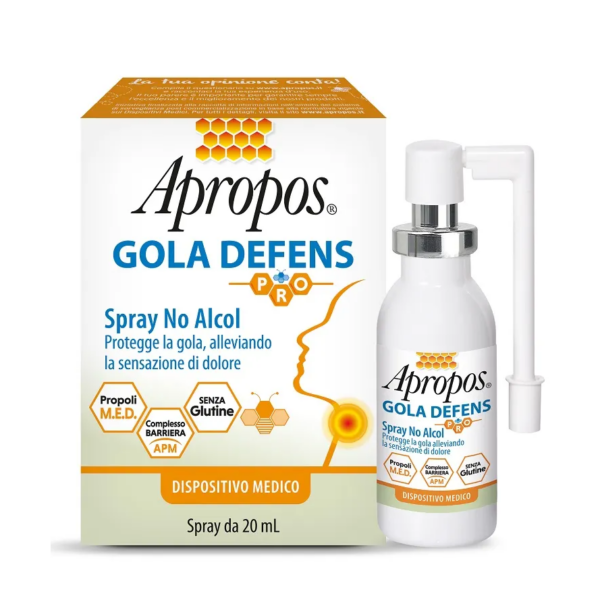 APROPOS GOLA DEFENS PRO SPRAY NO ALCOL 20ML