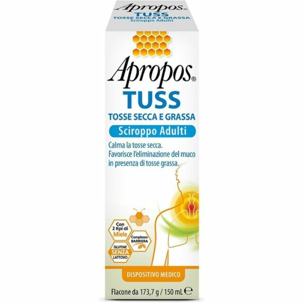 APROPOS TUSS TOSSE SECCA E GRASSA SCIROPPO ADULTI 150ML