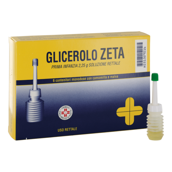 ZETA GLICEROLO PRIMA INFANZIA 6 CONTENITORI MONODOSE