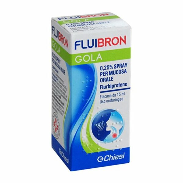 FLUIBRON GOLA SPRAY PER MUCOSA ORALE 15ML