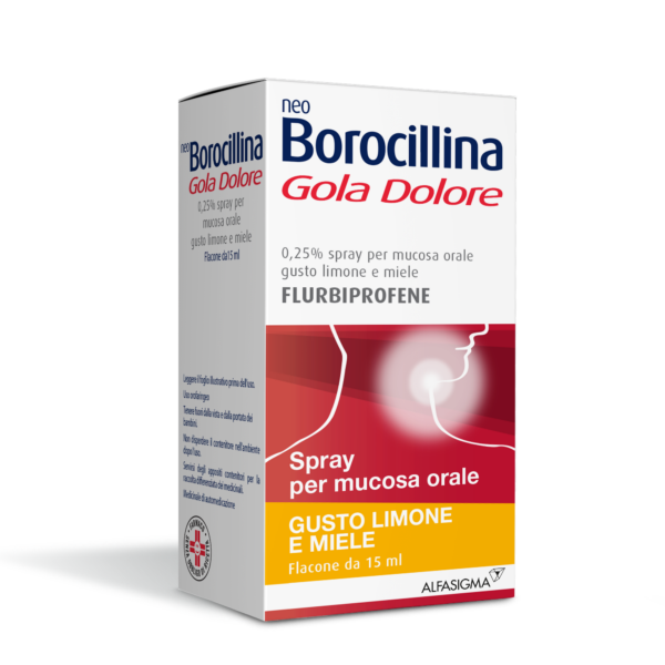NEOBOROCILLINA GOLA DOLORE SPRAY L/M