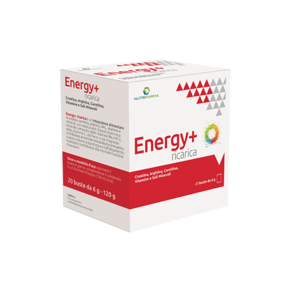 ENERGY+ RICARICA 20 BUSTE DA 6G