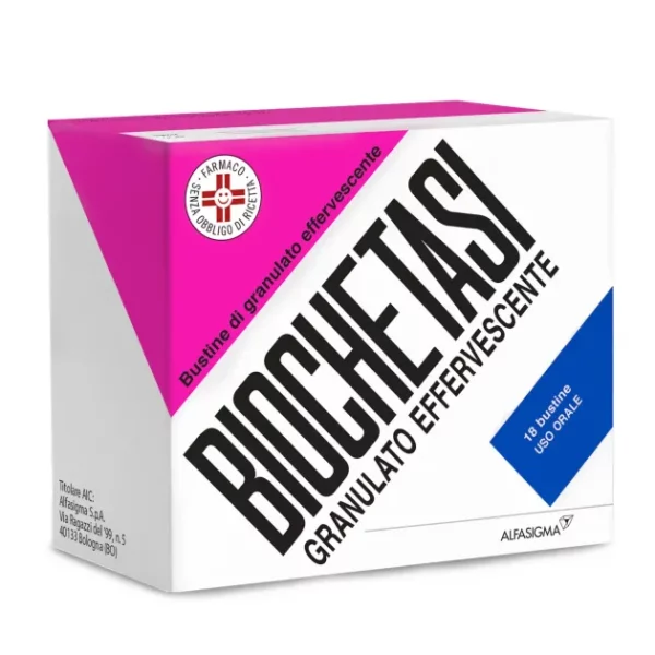 BIOCHETASI GRANULATO EFFERVESCENTE 18 BUSTINE
