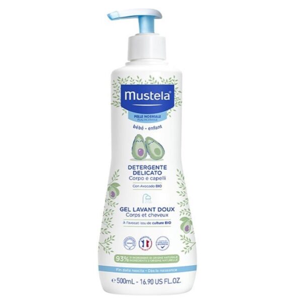 MUSTELA DETERGENTE DELICATO CORPO CAPELLI 500ML