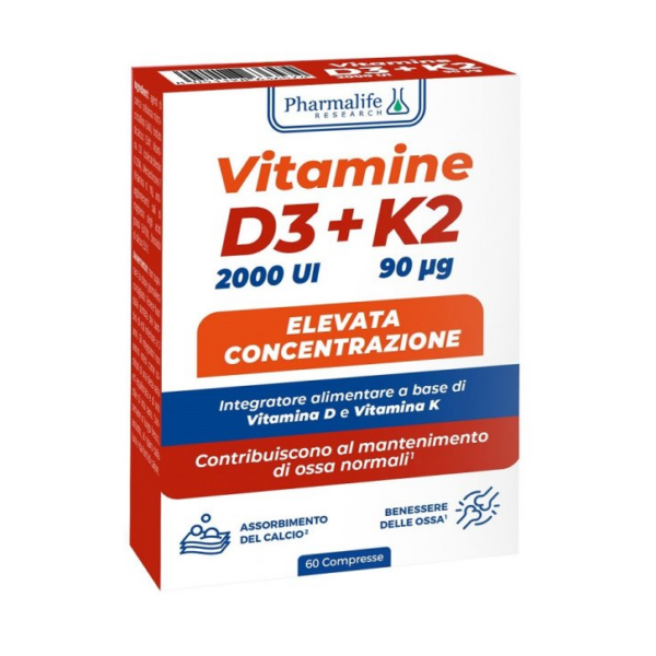 VITAMINA D3+K2 60 COMPRESSE